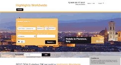 Desktop Screenshot of highlightsworldwide.com
